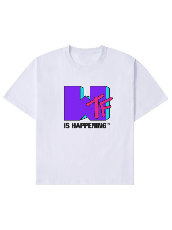 WTF Is Happening Oversized Tee
